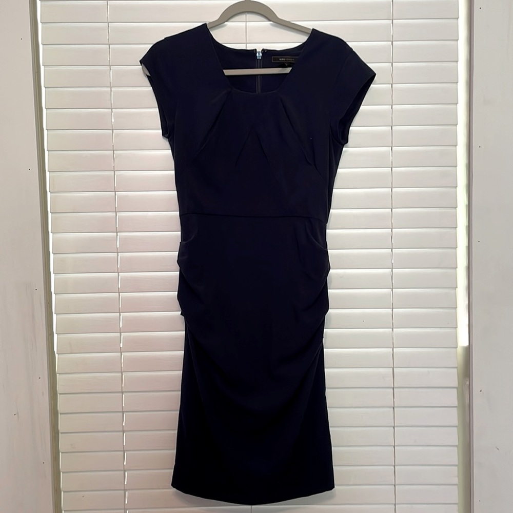 BCBG Maxazria navy dress